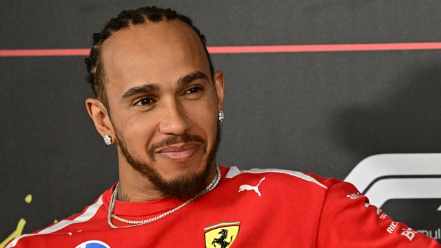 Lewis Hamilton est bouillant.