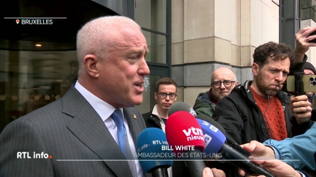 Bill White était convoqué, ce matin, par le ministre des Affaires étrangères. On lui reproche de se mêler un peu trop de la politique intérieure belge. La discussion a été jugée positive par les 2 parties et l'incident diplomatique est apaisé.