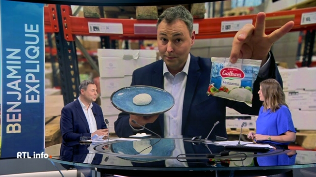 En plateau, Benjamin Maréchal préface l'émission Coûte que coûte de ce soir, consacrée à la mozzarella et la burrata.