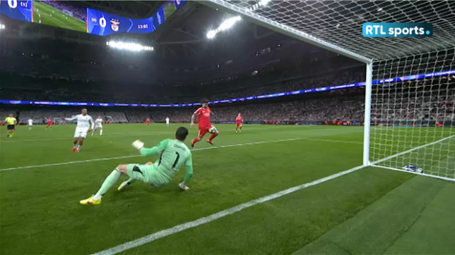 Benfica a rapidement pris l'avantage dans le match retour de Ligue des Champions face au Real Madrid.