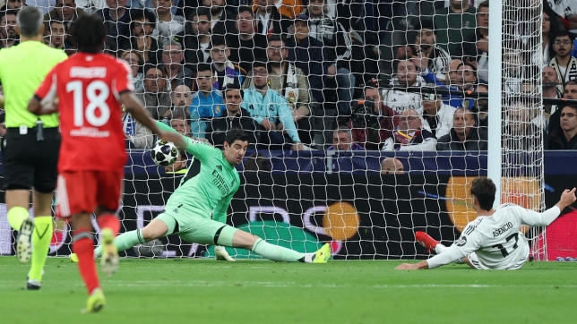 L’arrêt génial de Thibaut Courtois.