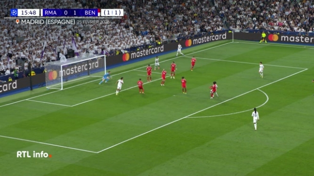 Le Real Madrid se qualifie pour les huitièmes de finale de la Ligue des Champions grâce à sa victoire 2-1 contre Benfica, diffusée sur RTL Club et RTL Play. Galatasaray, l'Atalanta Bergame et le PSG passent aussi. Tirage au sort prévu demain midi.