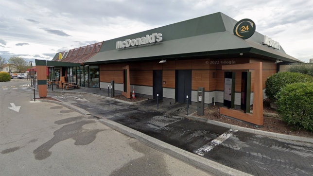 McDonald’s de La Cristole, à Avignon, où se sont déroulés les faits