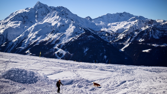Les montagnes à La Rosiere