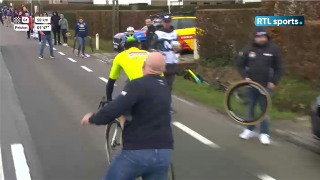 Circuit Het Nieuwsblad : le gros coup dur de Paul Magnier