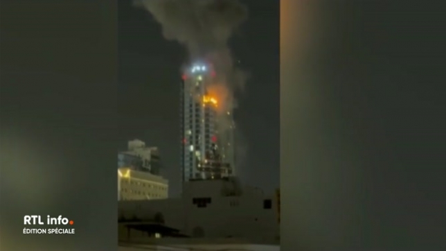 Des bâtiments résidentiels ont été visés à Manama, la capitale du royaume de Bahreïn. Aucun bilan n’est disponible et l’étendue des dégâts reste incertaine. Le Bahreïn, siège de la 5e flotte étasunienne est ciblé. Les citoyens sont invités à rester chez eux.