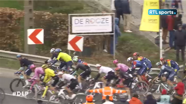 Il n'y a plus de respect : le coup de gueule du Peloton sur la pluie de chutes