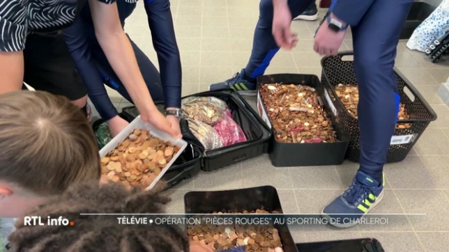 L'opération Pièces Rouges pour le Télévie sera officiellement lancée dans quelques jours. Les jeunes du Sporting de Charleroi y participent et sont mobilisés depuis plusieurs semaines.