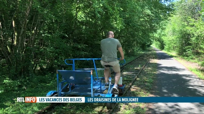 Un été 100% belge: connaissez-vous la DRAISINE, une sorte de