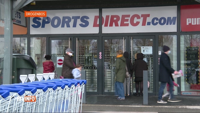Grève dans la quasi totalité des magasins Sports Direct à