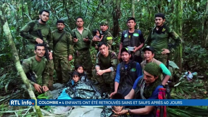 Les 4 enfants disparus dans la jungle colombienne retrouvés vivants après 40 jours