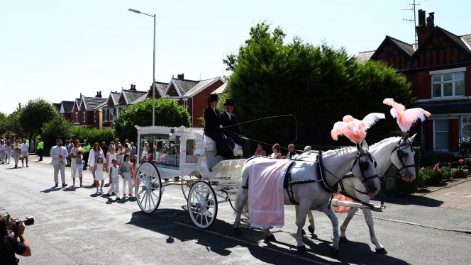 Funeral for Alice DaSilva Aguiar