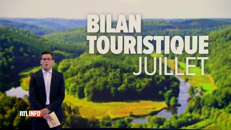 Focus en plateau sur le bon bilan touristique du mois de juillet en Belgique