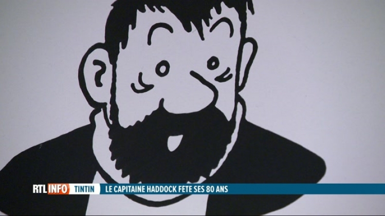 Le Capitaine Haddock a eu 80 ans ce samedi: son histoire en vidéo