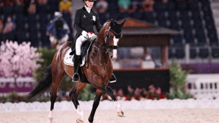 Larissa Pauluis, en selle sur First-Step Valentin, repêchée pour la finale à Riyad