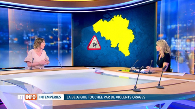 Comment expliquer l’intensité des orages qui ont touché la Belgique?