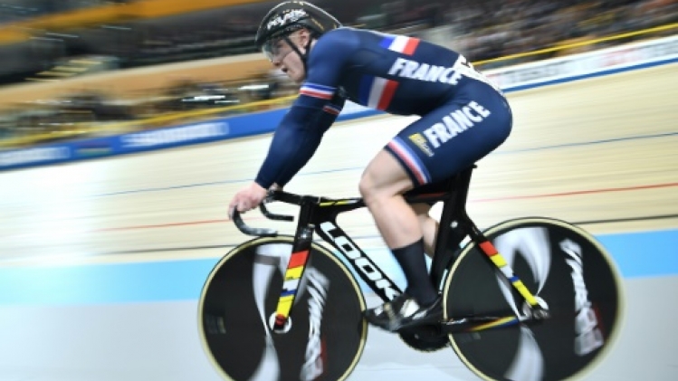 Cyclisme sur piste Vigier 3e de la vitesse a Cambridge en Coupe du monde RTL Info