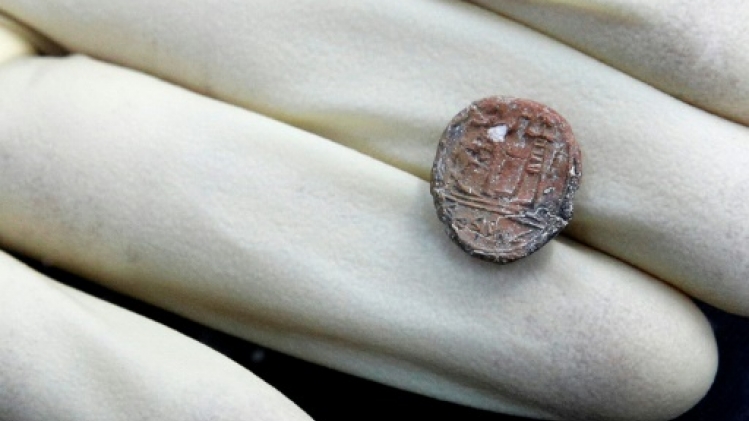 Découverte à Jérusalem d'un sceau du gouverneur de la ville, vieux de 2.700 ans