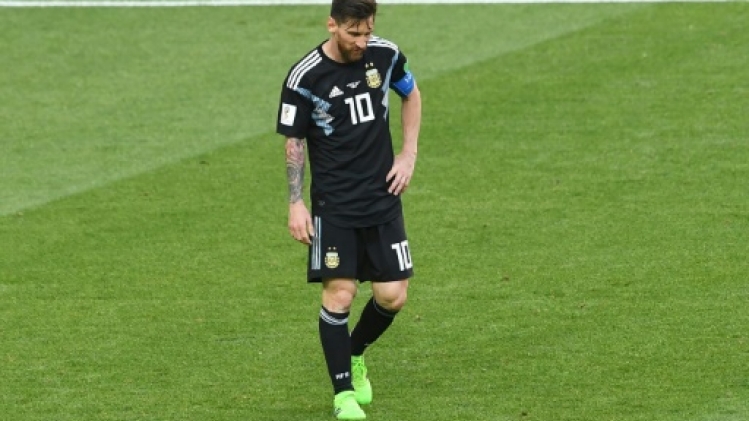 Mondial-2018: l'Argentine accrochée par l'Islande, Messi rate un penalty
