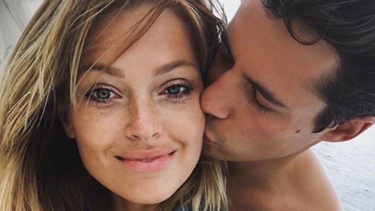 Caroline Receveur et son ex-compagnon Valentin Lucas
