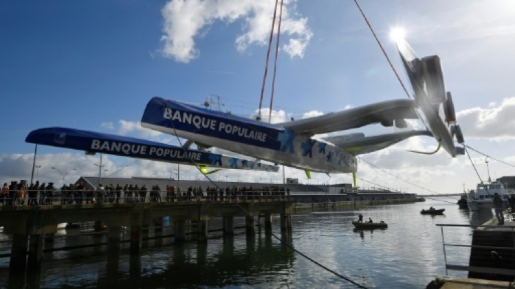 Le Cléac'h remet les voiles 4 mois après le chavirage de son bateau +volant+
