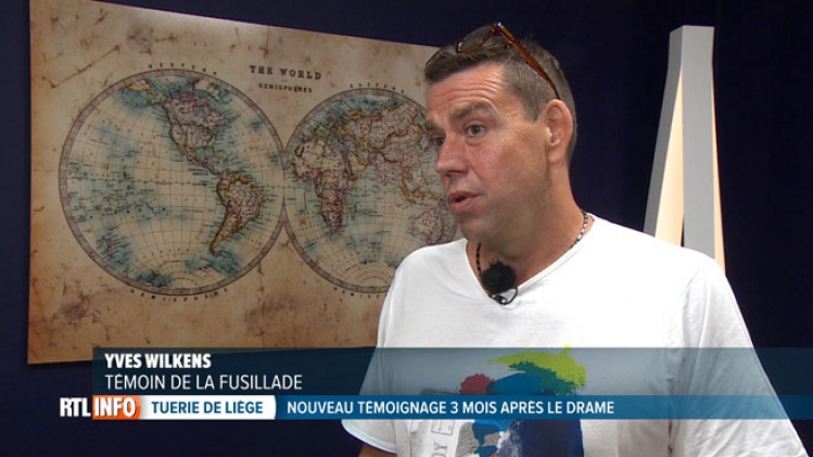 Là, je vois le terroriste en train d’exécuter lâchement la policière: Yves a assisté à la tuerie de Liège et sécurisé des passants