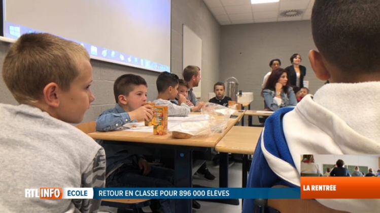 Ces élèves ont fait leur rentrée dans une toute nouvelle école à Seraing: On part d’une page blanche, c’est ça qui est génial