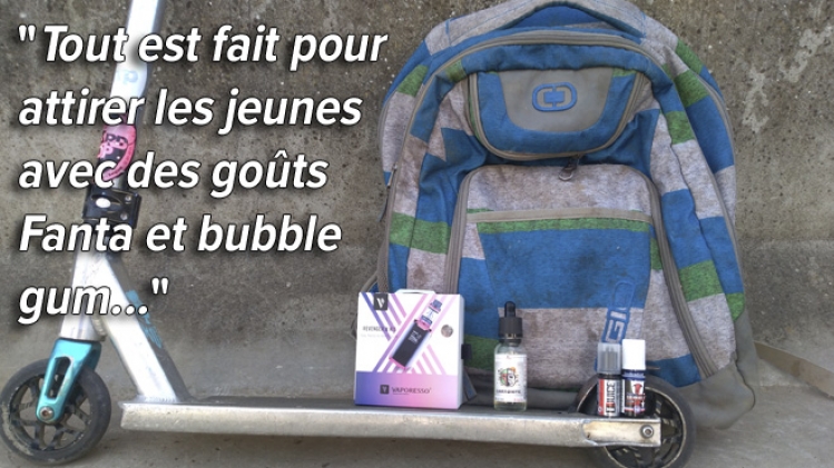 Malgré l’interdiction, Quentin, 13 ans, a pu acheter une cigarette électronique: sa maman est SCANDALISÉE