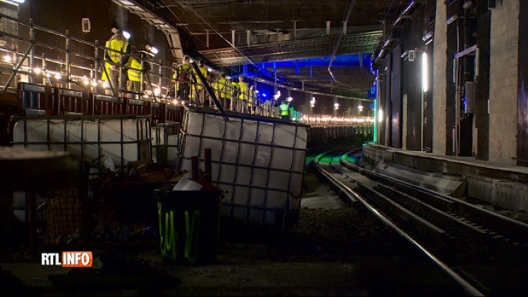 La jonction midi-nord à Bruxelles comme vous ne l'avez jamais vue: elle dispose d'un quai SECRET (vidéo)