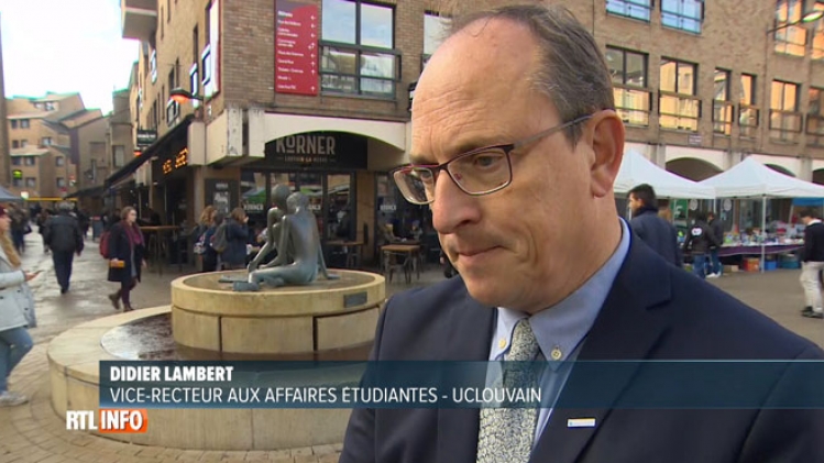 Didier Lambert, vice-recteur aux affaires étudiantes de l''UCL