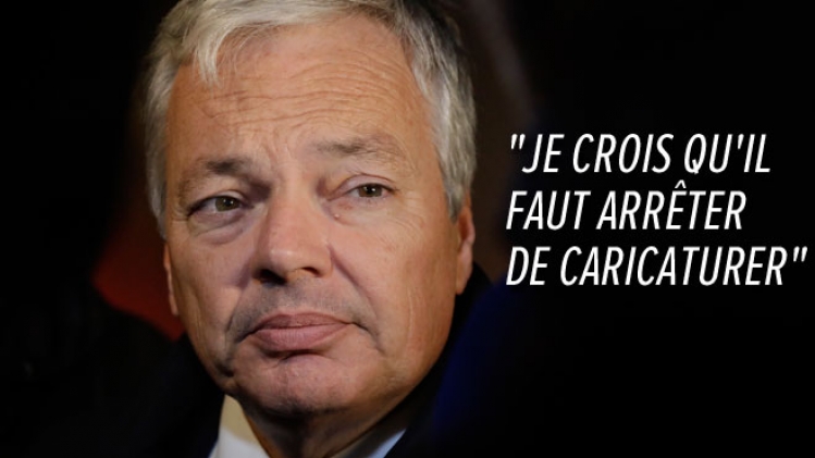 Pour Didier Reynders, la N-VA n'est pas un parti extrémiste, au contraire du Vlaams Belang et du PTB