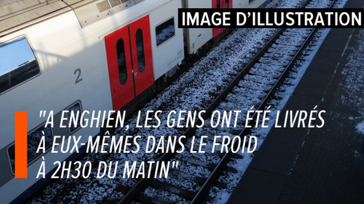 Fortes perturbations sur le rail à cause de la pluie verglaçante: Je ne trouve pas normal de passer plus de 4h30 dans un train