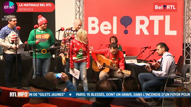So this is Christmas: quand les journalistes et animateurs de Bel RTL chantent Noël en direct (vidéo)