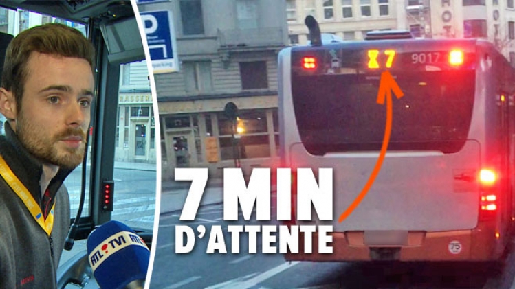 bus stib moteur arret tourne bruxelles rtl