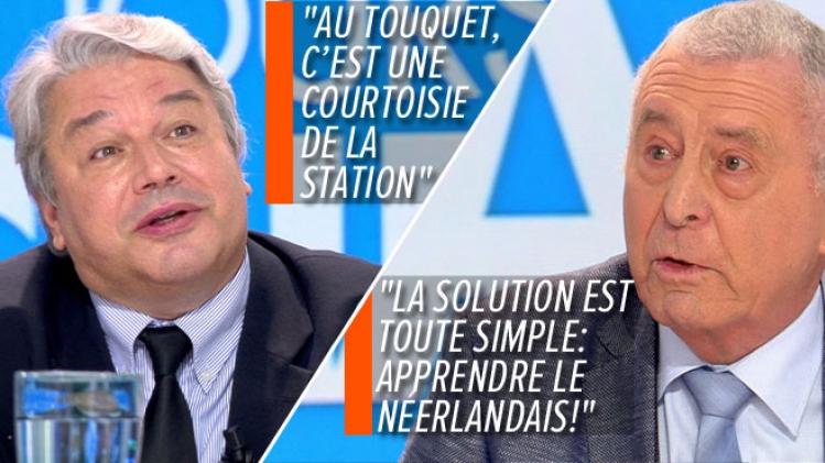 Les sables mouvants à la Côte belge, un piège à touristes francophones? Quand on traduit, c'est plus courtois