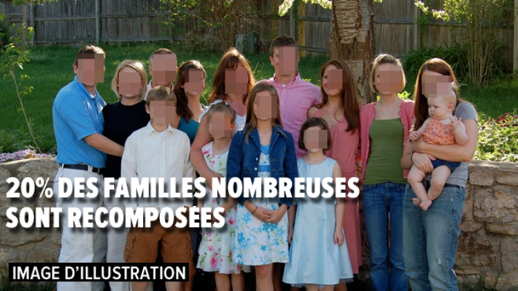 La Belgique est le 5e pays européen des familles nombreuses... grâce aux séparations