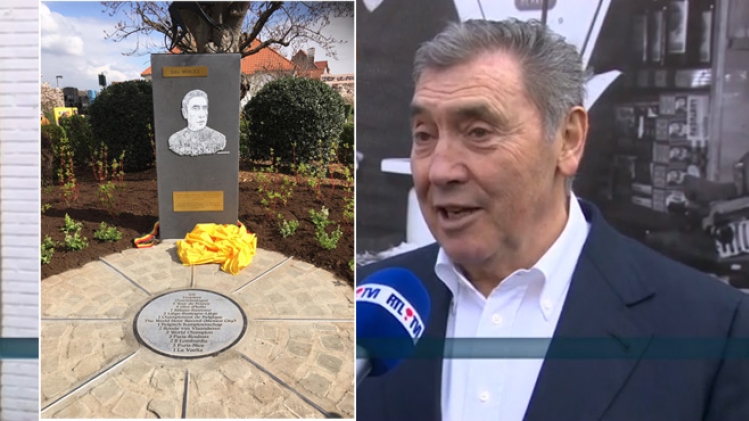 La commune de Woluwe-Saint-Pierre rend HOMMAGE à Eddy Merckx: C'est trop. Je ne sais pas si je mérite un tel honneur (vidéo)