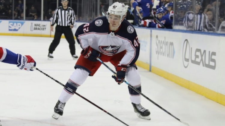 Hockey sur glace: Texier a marqué son premier but en NHL