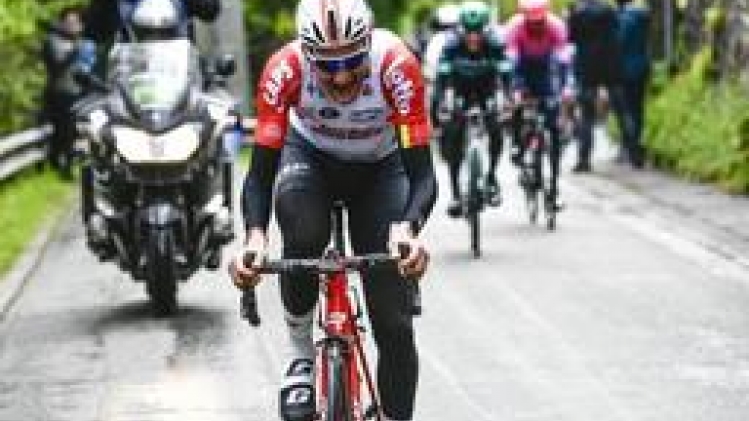 Liège-Bastogne-Liège - Tim Wellens voulait prendre de l'avance dans la Roche-aux-Faucons