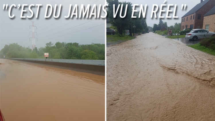 Des intempéries ont touché une partie du pays: coulées de boues et inondations en plusieurs endroits