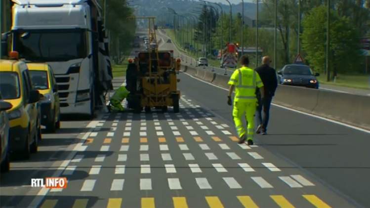 Voici (peut-être) le futur marquage sur les routes et autoroutes wallonnes (vidéo)
