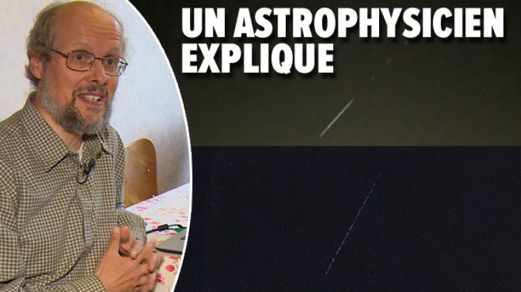 Une longue traînée d'étoiles dans le ciel: quel était cet ÉTRANGE phénomène lumineux?