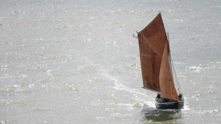 Voile: les bateaux oeuvres d'art et leurs fans réunis dans le Morbihan