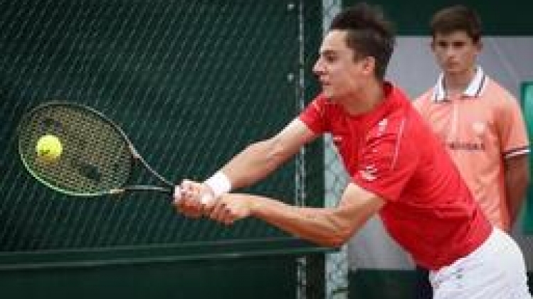 Roland-Garros - Joran Vliegen en quarts de finale du double messieurs