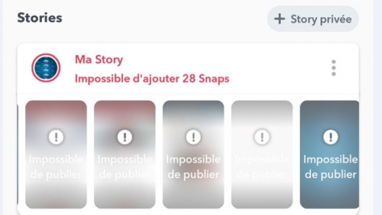 Impossible de snaper: voici pourquoi Snapchat a connu de gros bugs jusqu'à ce matin