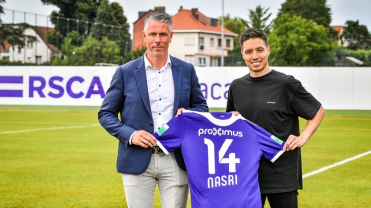 Officiel: Samir Nasri signe à Anderlecht!