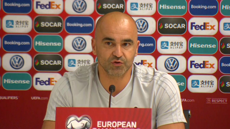 Roberto Martinez ne va pas trop faire d'essais contre Saint-Marin: Il ne faut pas oublier que c'est un match qualificatif (vidéo)