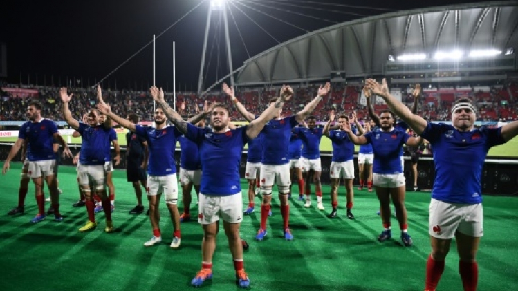 Mondial de rugby: le XV de France prend le quart face aux Tonga