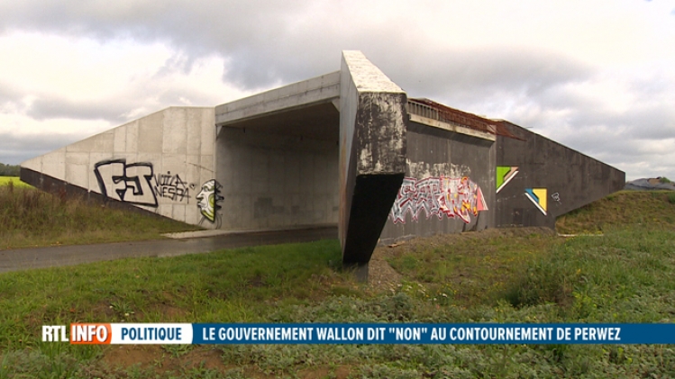 Le contournement de Perwez abandonné par la nouvelle majorité: que va devenir le pont de 770.000 euros déjà construit?
