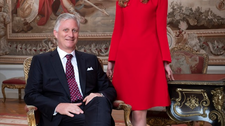 Le Roi Philippe et la Princesse Elisabeth